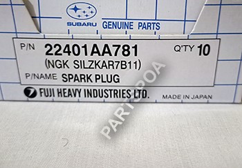 Subaru Impleza (GJ) Iridium Plugs